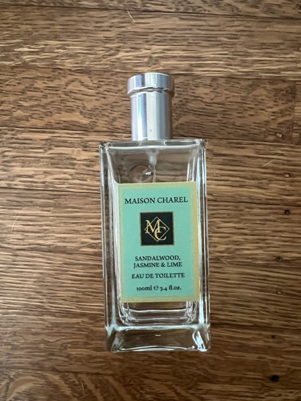 Sandalwood, Jasmine & Lime Eau de Toilette — Mint Green